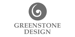 Logo of Greenstone Design.